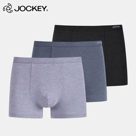 Jockey内裤男士四角裤薄款透气裤头男生平角裤短裤男式加大码裤衩图片
