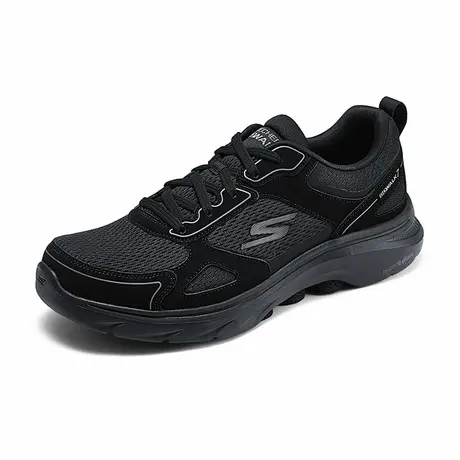 Skechers斯凯奇夏季男鞋缓震回弹健步鞋休闲运动鞋网面透气跑步鞋图片