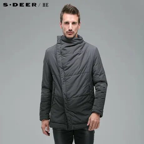 sdeerhe圣迪奥男冬渐变加厚中长棉外套H13472356图片
