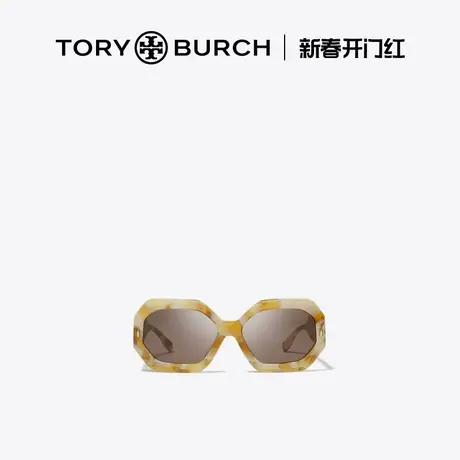 TORY BURCH 汤丽柏琦 几何框太阳眼镜墨镜 157915图片