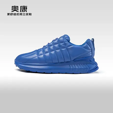 【运动皮鞋】Aokang奥康 2023秋季新款 男时尚休闲真皮舒适鞋商品大图