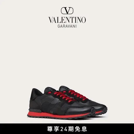 【24期免息】华伦天奴男士 CAMOUFLAGE NOIR ROCKRUNNER 运动鞋图片
