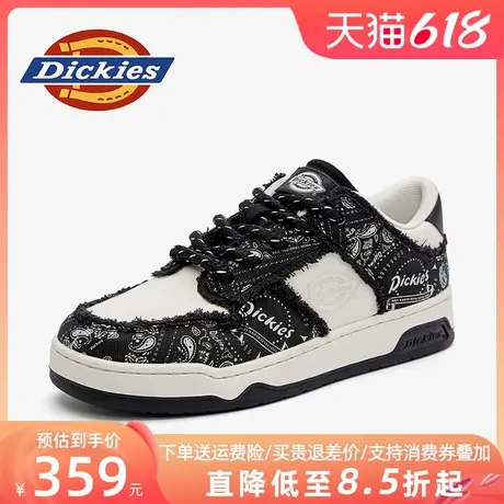 Dickies男鞋2025新款夏季透气鞋子百搭板鞋男款男士休闲鞋面包鞋图片