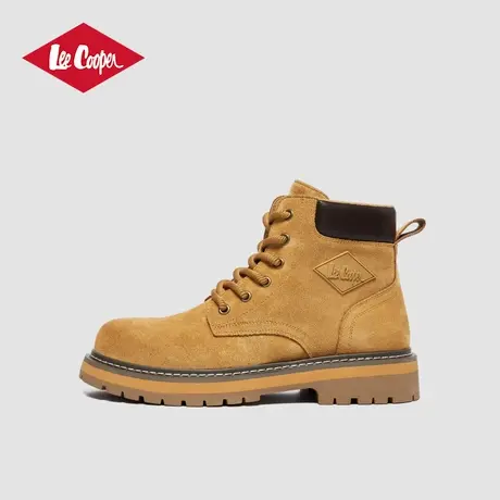 Lee Cooper2025春季新款马丁靴男厚底增高工装靴子男英伦休闲男鞋图片