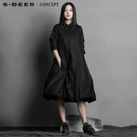 S&middot;DEER＼CONCEPT【新品】圣迪奥随意风双层门襟式上衣S15380591图片