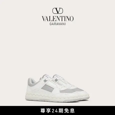 【明星同款】华伦天奴VALENTINO男士 FREEDOTS低帮小牛皮运动鞋图片