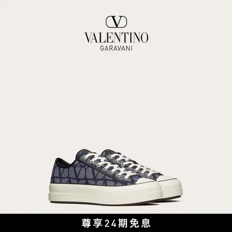 【24期免息】华伦天奴VALENTINO男士TOTALOOP XL V标志厚底运动鞋图片