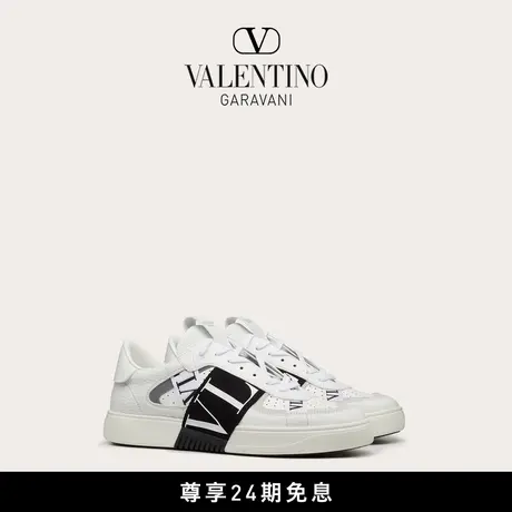 [礼物][12期免息]华伦天奴VALENTINO男士 VL7N 小牛皮低帮运动鞋图片