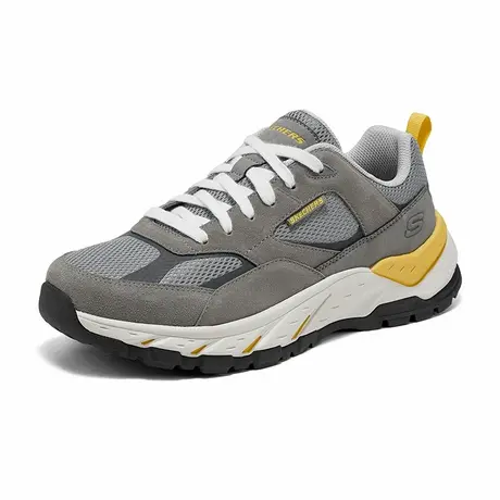 Skechers斯凯奇男鞋2025夏季新款户外鞋厚底运动鞋足弓支撑跑步鞋图片