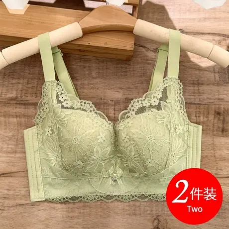 内衣女大胸显小薄款超薄0.1cm收副乳防下垂上托大罩杯文胸罩夏季图片