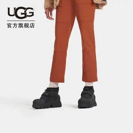 UGG冬季女士纯色休闲短靴舒适厚底圆头防滑时尚及踝靴 1130829商品大图