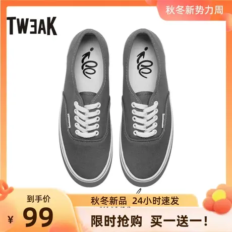 Tweak特威克男女经典款情侣帆布鞋 小白鞋网红鞋低帮板鞋图片