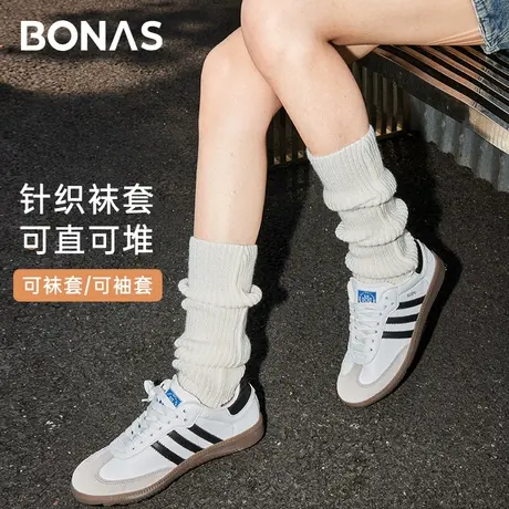 【蜜蜂服饰节】堆堆针织袜套秋冬保暖小腿袜y2k原宿风辣妹学院风图片