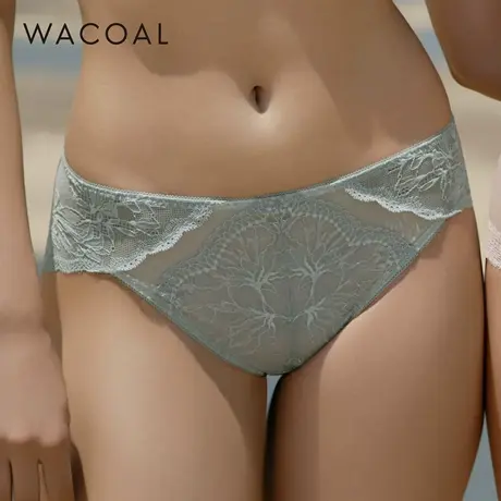 华歌尔Wacoal 华丽轻盈透气中腰三角裤内裤内衣女WP32E5图片