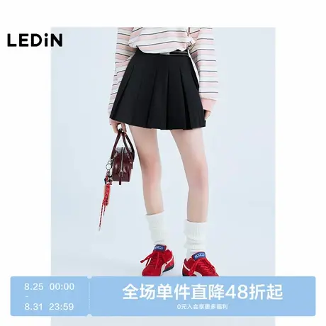 【商场同款】乐町减龄气质百褶裙25春季新款学院风短裙C2GEF1314图片