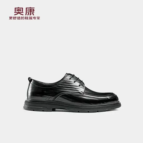 奥康 男鞋2026春季新款正装皮鞋商务通勤办公日常防滑耐磨单鞋图片