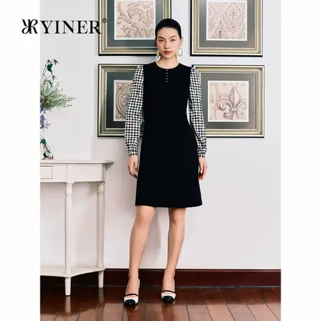 YINER音儿2024冬季新款连衣裙8234505720图片