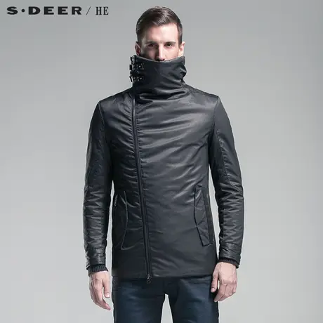 sdeerhe圣迪奥休闲保暖轻便男士棉夹克H13472363图片