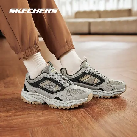 Skechers斯凯奇夏季男鞋跑步鞋运动鞋舒适轻便休闲运动鞋时尚百搭图片