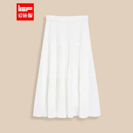 IEF/爱依服【微胖】大码女装2025夏季新款法式温柔小女人气质单裙图片