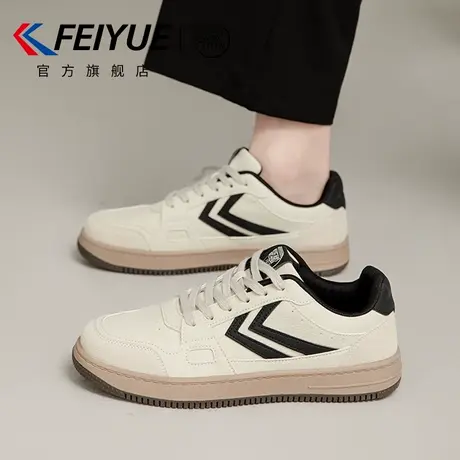 feiyue/飞跃男鞋小白鞋男2025春季新款爆款百搭透气休闲德训鞋子图片