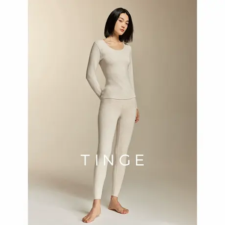 TINGE婴童A类保暖内衣女秋冬保暖套装美雅碧秋衣秋裤抗菌保暖衣图片