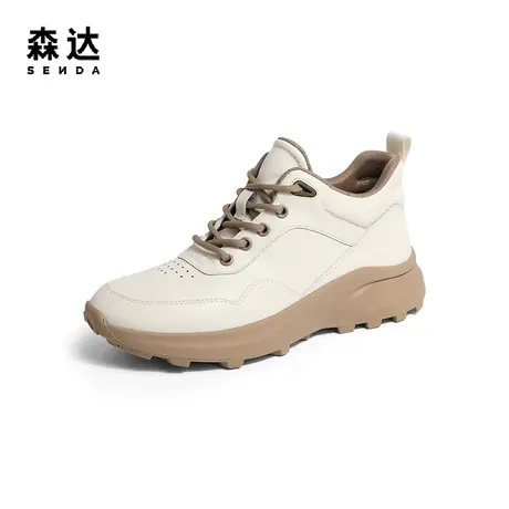 森达奥莱时尚运动靴女2022冬季新款商场同款潮流休闲短靴V9C40DD2商品大图
