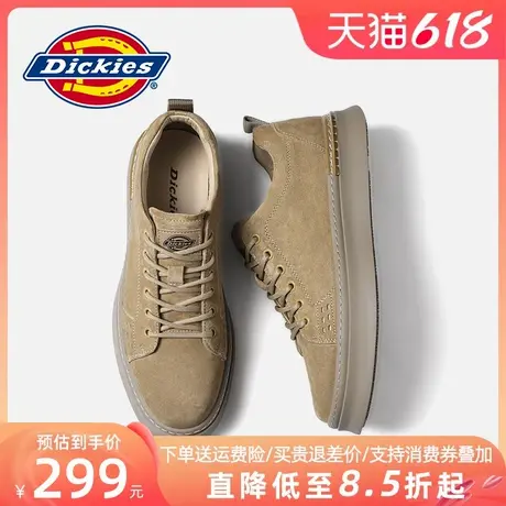 Dickies夏季男鞋2025新款厚底男款百搭板鞋皮鞋男士休闲鞋子潮鞋图片