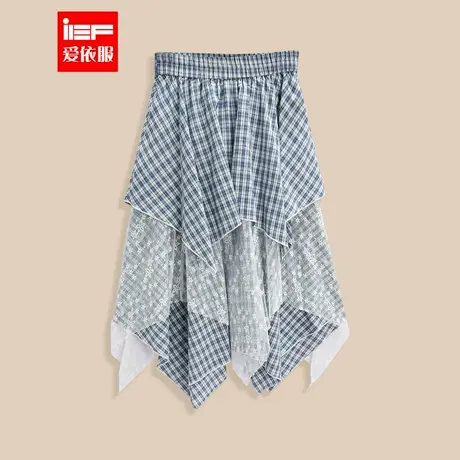 IEF/爱依服半身裙2025夏季新款美式甜酷个性设计感辣妹百搭单裙图片