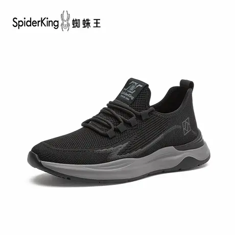 蜘蛛王男鞋2025新款男款网面鞋运动休闲鞋中年男士软底舒适爸爸鞋图片