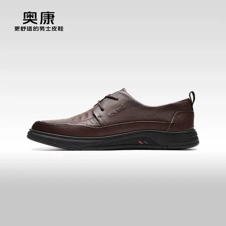 【门店发货】AOKANG奥康秋季新款商务休闲男鞋真皮软底上班鞋图片