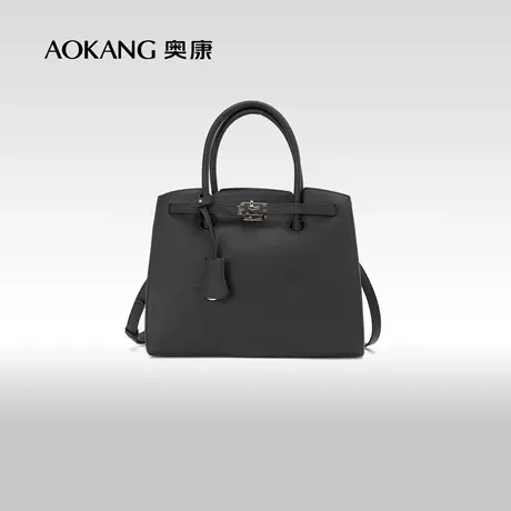 奥康女士斜挎包新款时尚复古手提简约高档轻奢潮流百搭凯莉包图片