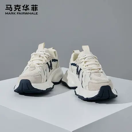 马克华菲老爹鞋男夏季2025新款网面鞋子透气男鞋运动鞋女休闲潮鞋图片