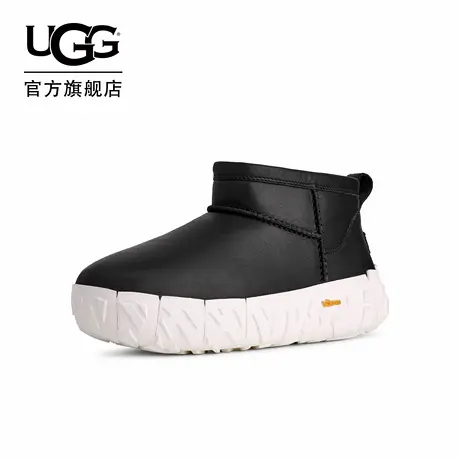 UGG秋季新款男士时尚舒适保暖简约厚底圆头休闲短筒雪地靴1171215图片