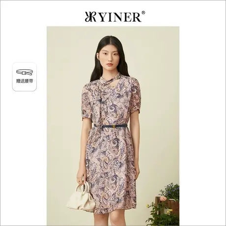 YINER音儿专柜女装2022夏季新款连衣裙8C32205020图片