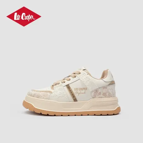 Lee Cooper2025春季新款板鞋男潮流耐磨防滑男士休闲鞋内增高男鞋图片
