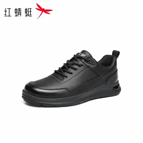 【好物体验专享】红蜻蜓休闲皮鞋2026春季新款运动时尚休闲男板鞋图片
