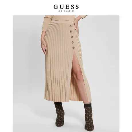 【38上新季】GUESS女士气质款温柔时尚百搭时尚半身裙图片