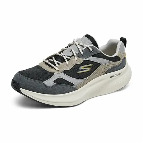 Skechers斯凯奇夏男鞋子复古运动休闲鞋轻便缓震增高软底舒适透气图片