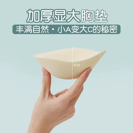 胸垫片显胸大加厚胸垫运动内衣超薄海绵插片小胸平胸专用假胸神器图片