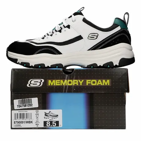 Skechers斯凯奇男鞋2025春季新款运动鞋熊猫鞋复古时尚潮流休闲图片