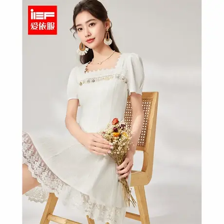 IEF/爱依服2025夏季新款度假优雅气质波西米亚风时尚知性女连衣裙图片