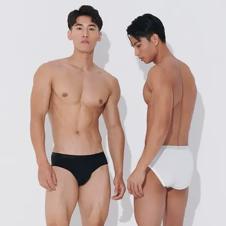 【拍3条109】Asianbum透气三角内裤运动速干冰丝U凸中腰男士底裤图片