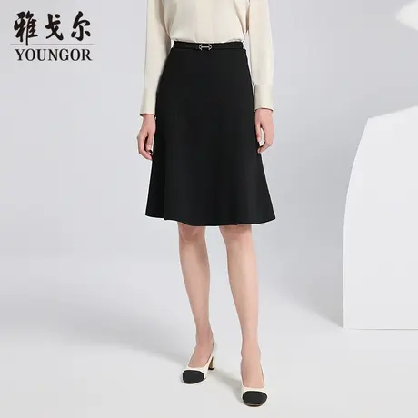 【商场同款】雅戈尔女士半身裙夏季新款官方商务休闲上班穿半身裙图片