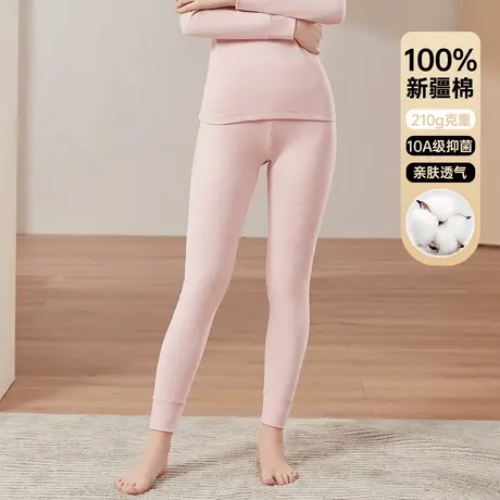 顶瓜瓜女士保暖裤秋冬季加绒加厚高腰弹力打底裤纯棉长裤薄款单裤图片