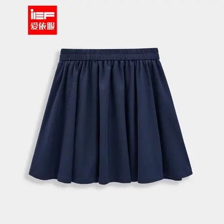 IEF/爱依服半身裙2025夏秋新款韩版简约纯色少女风休闲百搭裤裙图片