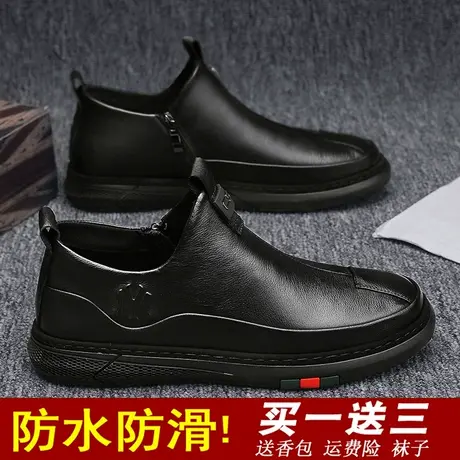 雨鞋男款外穿时尚钓鱼水鞋厨师厨房防滑防水鞋短筒加绒棉雨靴男士图片