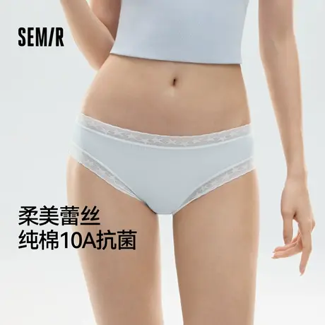 森马内裤女冰丝100%全棉10a抗菌裆夏季女士三角裤2025款甜美学生图片