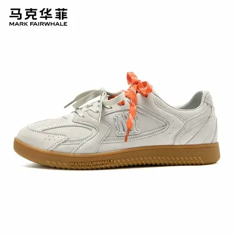 马克华菲阿miu530德训鞋复古真皮情侣款休闲鞋阿甘爆款板鞋男女鞋图片