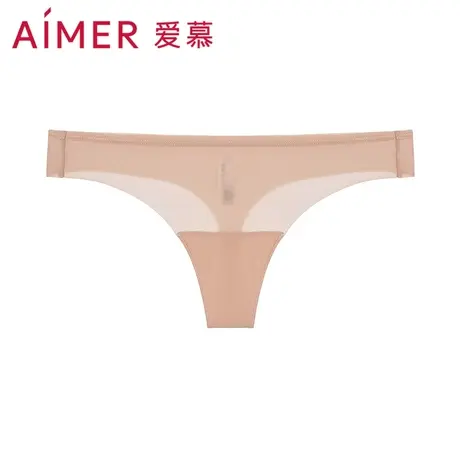 爱慕23AWT裤内裤女士棉质底裆性感低腰T字裤AM219271图片